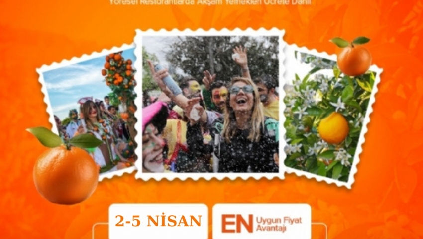 2-5 NİSAN 2026 GURME TURU-ADANA PORTAKAL ÇİÇEĞİ FESTİVALİ-MERSİN TARSUS-KONYA TURU