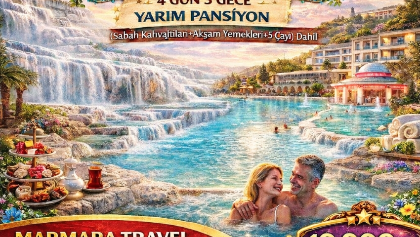 16-19 ŞUBAT 2026 PAMUKKALE RICHMOND TERMAL  OTEL TATİLİ TURU