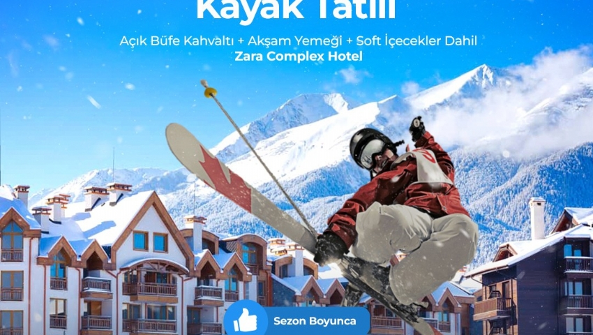 12-15 ŞUBAT 2026 ZARA OTEL BANSKO KAYAK TATİLİ TURU