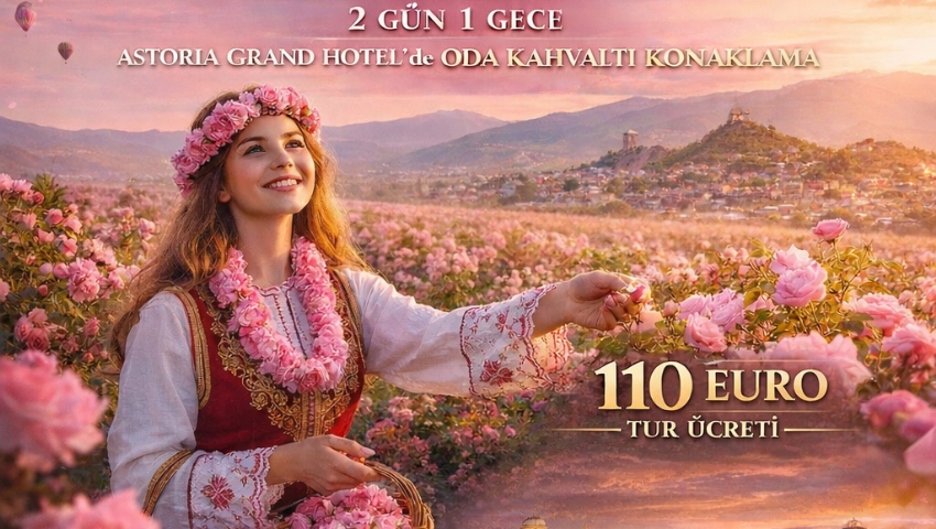 6-7 HAZİRAN 2026 KAZANLIK GÜL FESTİVALİ-SOFYA-PLOVDİV TURU