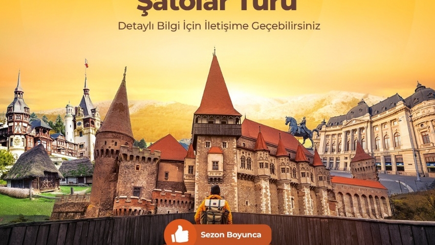 30 TEMMUZ - 2 AĞUSTOS 2026 ROMANYA-TRANSİLVANYA-ŞATOLAR-BULGARİSTAN TURU