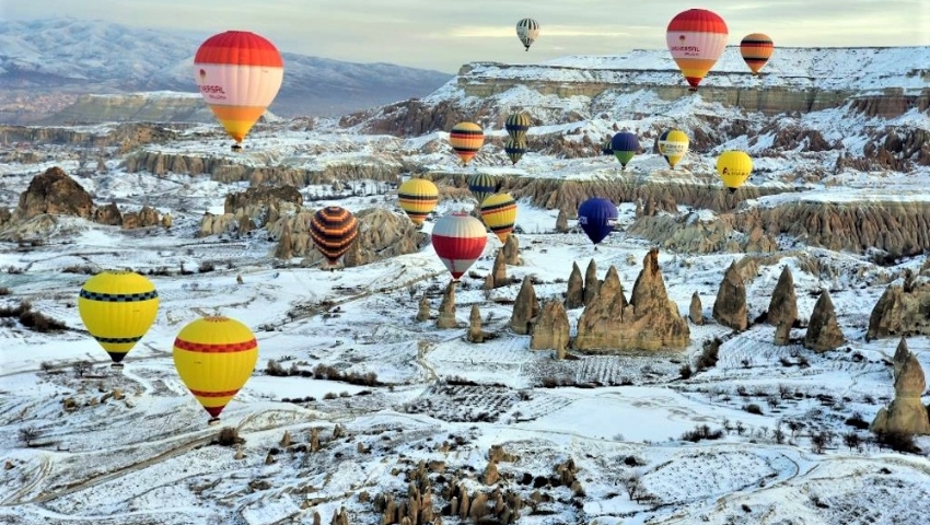 26-28 OCAK 2024 KAPADOKYA RÜYASI  -KAYSERİ - ERCİYES  KAYAK TURU