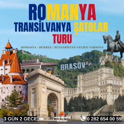 11-14 EYLÜL 2025 ROMANYA-TRANSİLVANYA-ŞATOLAR-BULGARİSTAN TURU fotoğrafı