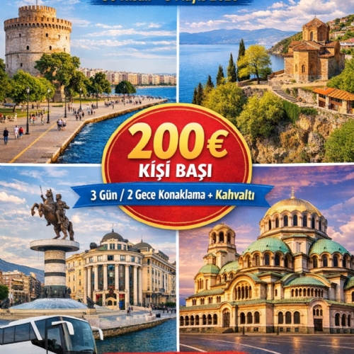 30 TEMMUZ - 2 AĞUSTOS 2026 SELANİK-OHRİD-ÜSKÜP-SOFYA KISA BALKAN TURU fotoğrafı