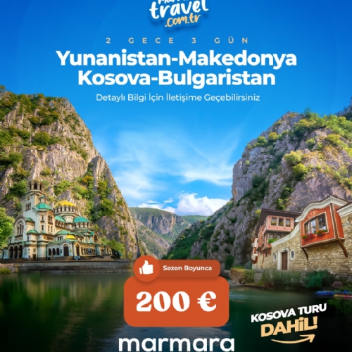 19-22 MART 2026 YUNANİSTAN-MAKEDONYA-KOSOVA-BULGARİSTAN TURU fotoğrafı