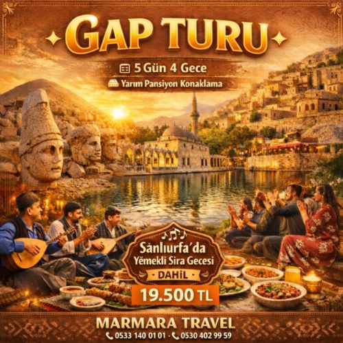 7-12 EYLÜL 2026 GAP RÜYASI TURU fotoğrafı