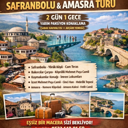 25-27 EYLÜL 2026 SAFRANBOLU VE AMASRA TURU fotoğrafı