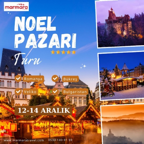 12-14 ARALIK 2025  ROMANYA BÜKREŞ BULGARISTAN- VELİKO TARNOVO NOEL PAZARI TURU fotoğrafı