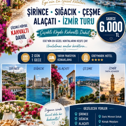 12-14 HAZİRAN 2026 İZMİR TURU fotoğrafı