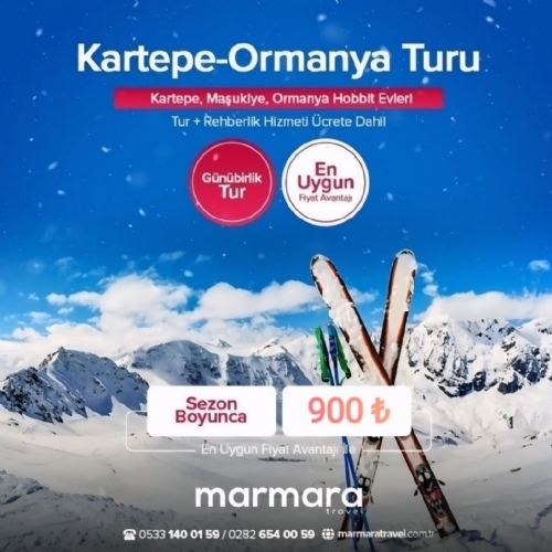 1 ŞUBAT 2025 GÜNÜBİRLİK KARTEPE-MASUKİYE-ORMANYA HOBBİT EVLERİ TURU
