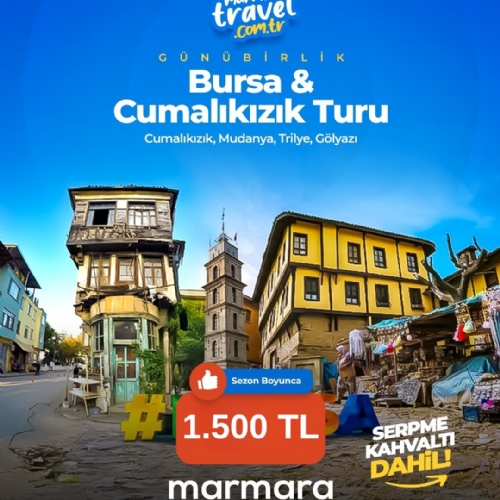 16 KASIM 2025 GÜNÜBİRLİK  CUMALIKIZIK-MUDANYA-TİRİLYE-GÖLYAZI(ULUBAT GÖLÜ) TURU