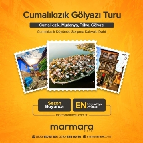 11 EKİM 2026 GÜNÜBİRLİK  CUMALIKIZIK-MUDANYA-TİRİLYE-GÖLYAZI(ULUBAT GÖLÜ) TURU fotoğrafı