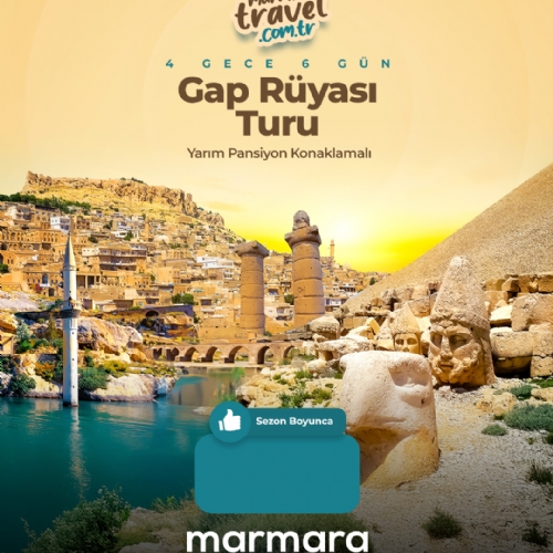 22-27 HAZİRAN 2026 GAP RÜYASI TURU fotoğrafı