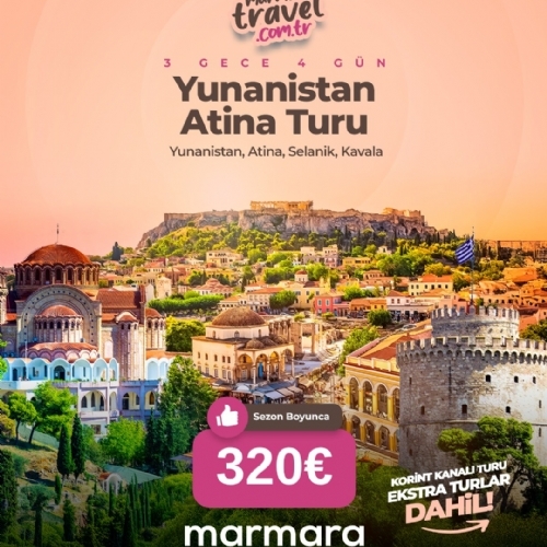 9 KASIM-13 KASIM 2025  YUNANİSTAN - ATİNA TURU