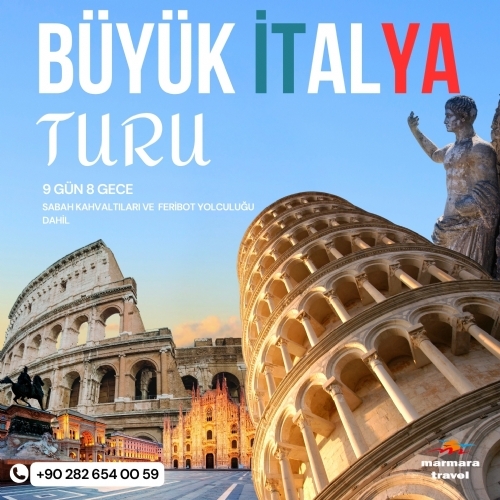 20-28 TEMMUZ 2026 BÜYÜK İTALYA TURU fotoğrafı